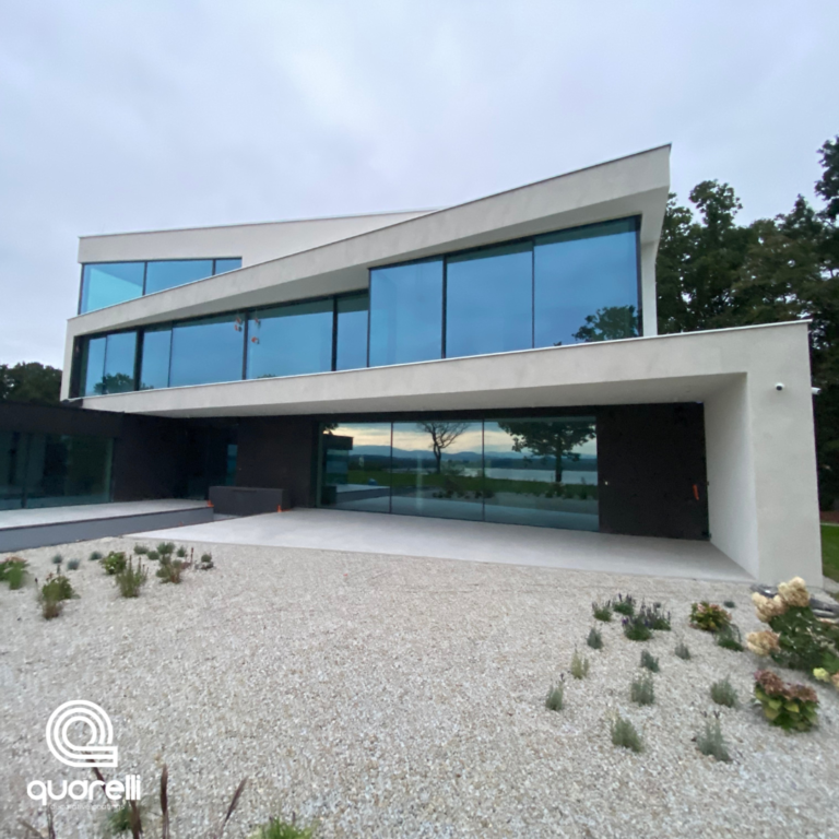 elewacja z mikrocementu